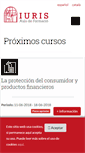Mobile Screenshot of iurisauladeformacio.com